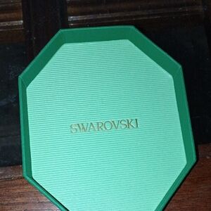 Swarovski Emerald Green Octagonal Box